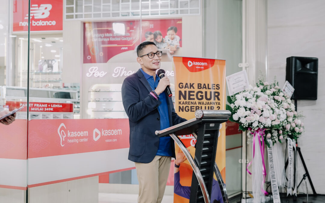 Sandiaga Uno Ajak Kasoem Group Mendunia 80 Tahun Lagi melalui Wellness and Medical Tourism Kemenparekraf