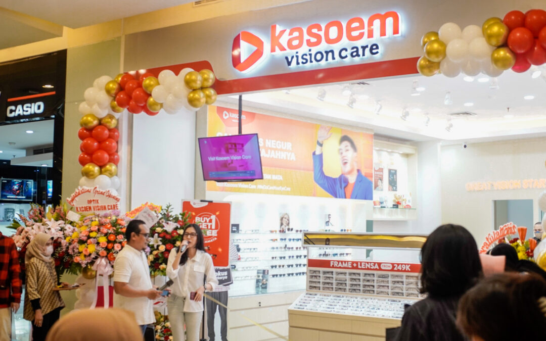 Lengkapi Kebutuhan Pemeriksaan Penglihatan, Kasoem Vision Care Buka Cabang di Mal Grand Metropolitan Bekasi