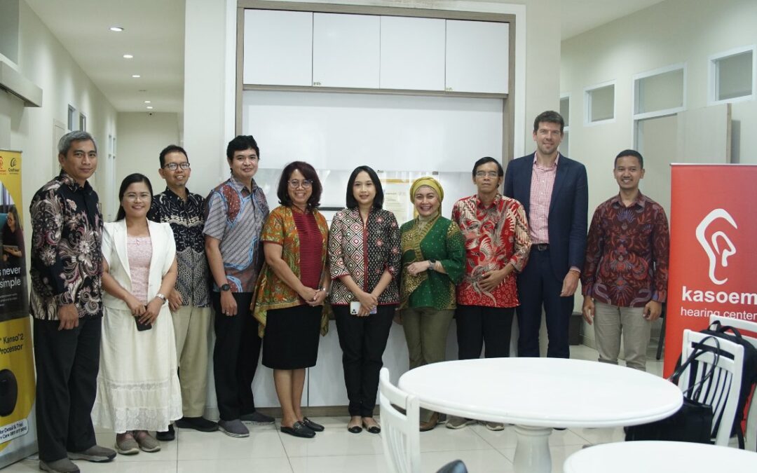 Kunjungi Kasoem Hearing Center Pertama Kali, CHAI Indonesia Terkesan dengan Fasilitasnya