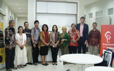 Berkunjung Pertama Kali, CHAI Indonesia Terkesan dengan Fasilitas Kasoem Hearing Center